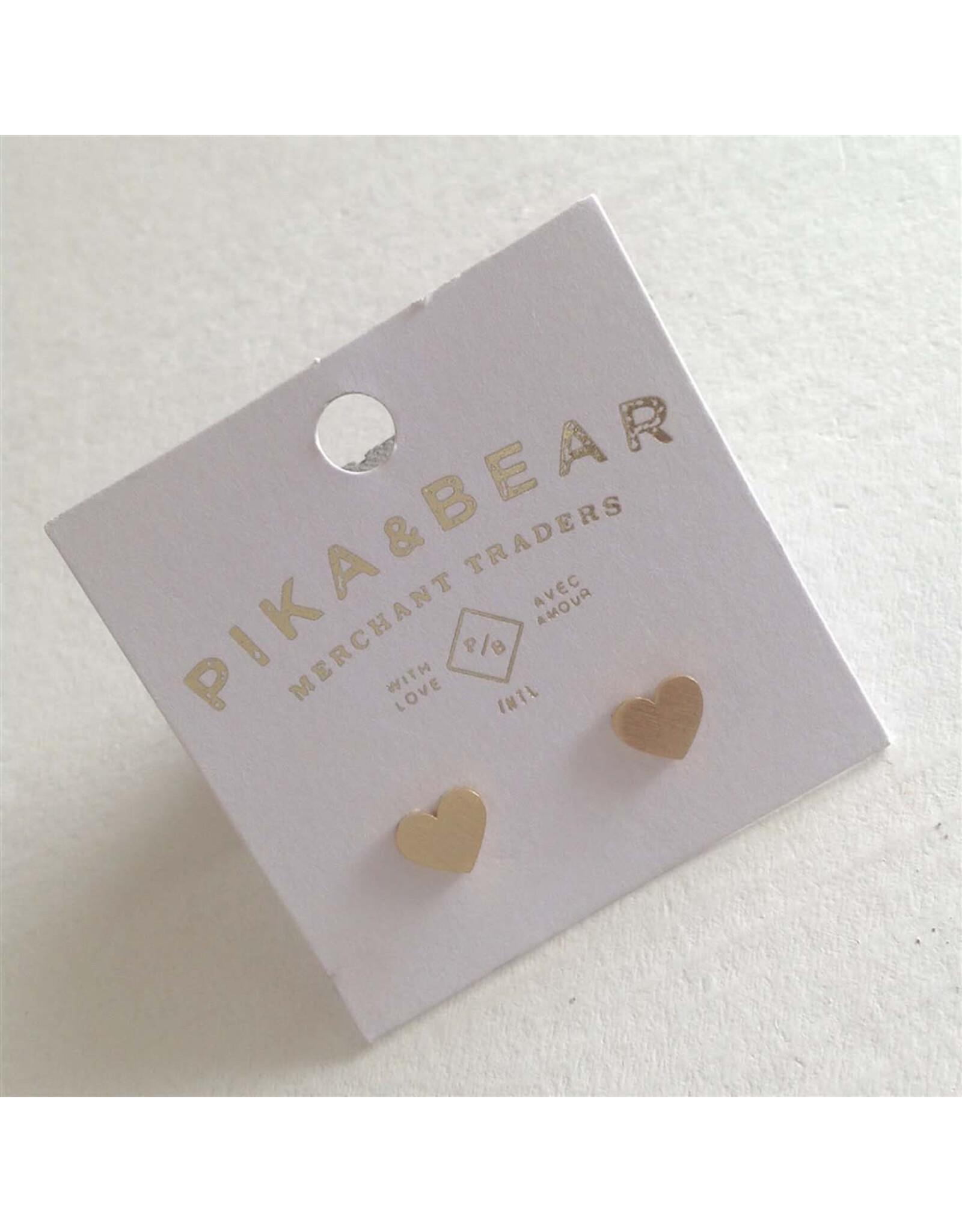 Pika & Bear Pika & Bear - Total Eclipse of the Heart stud earrings