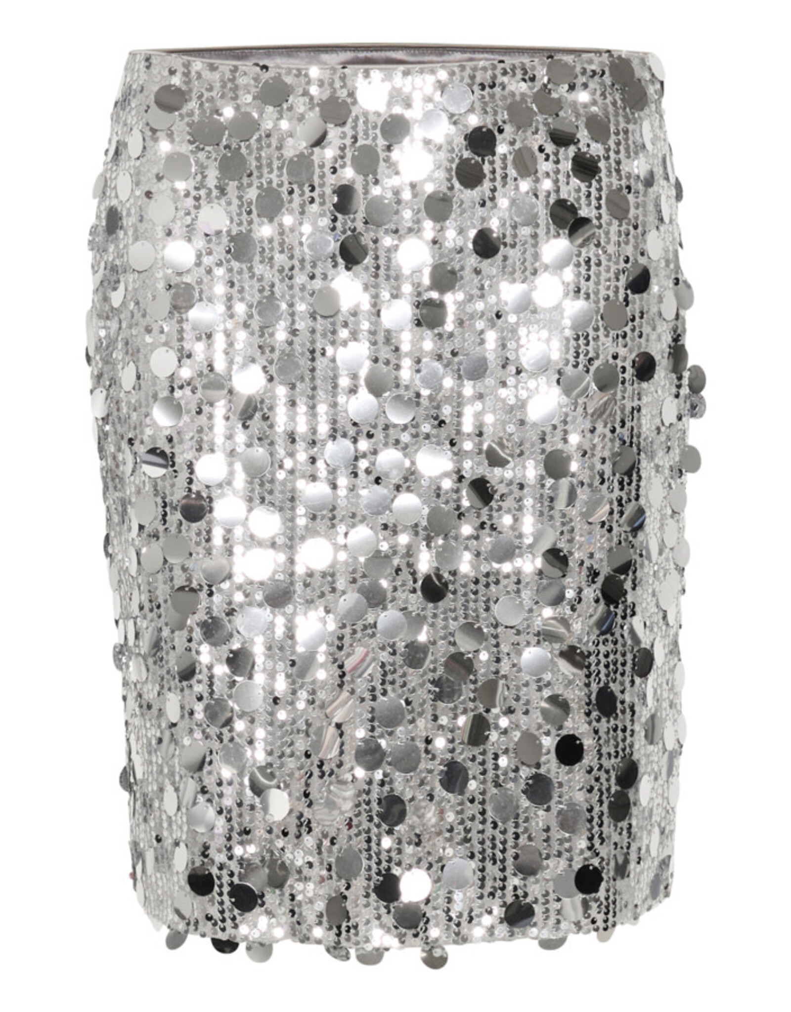Cream Cream - Sparkle Skirt (Silver Sequin)