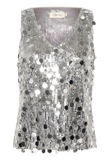 Cream Cream - Sparkle Top (Silver Sequin)