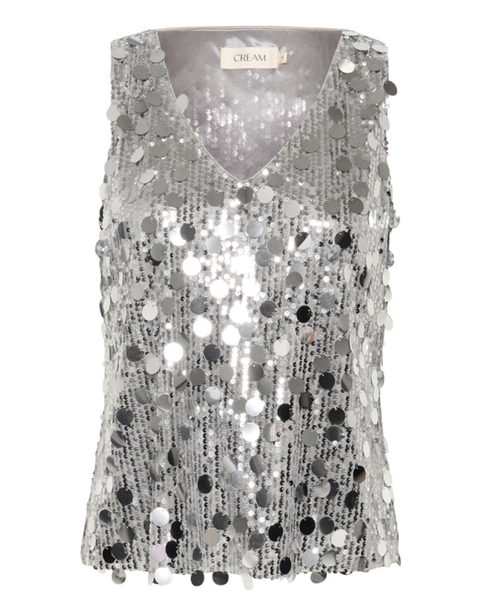 Cream Cream - Sparkle Top (Silver Sequin)