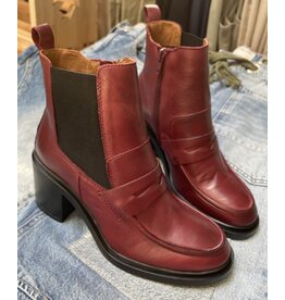 Miz Mooz Miz Mooz - Dorrian Heeled Boot (Bordeaux)