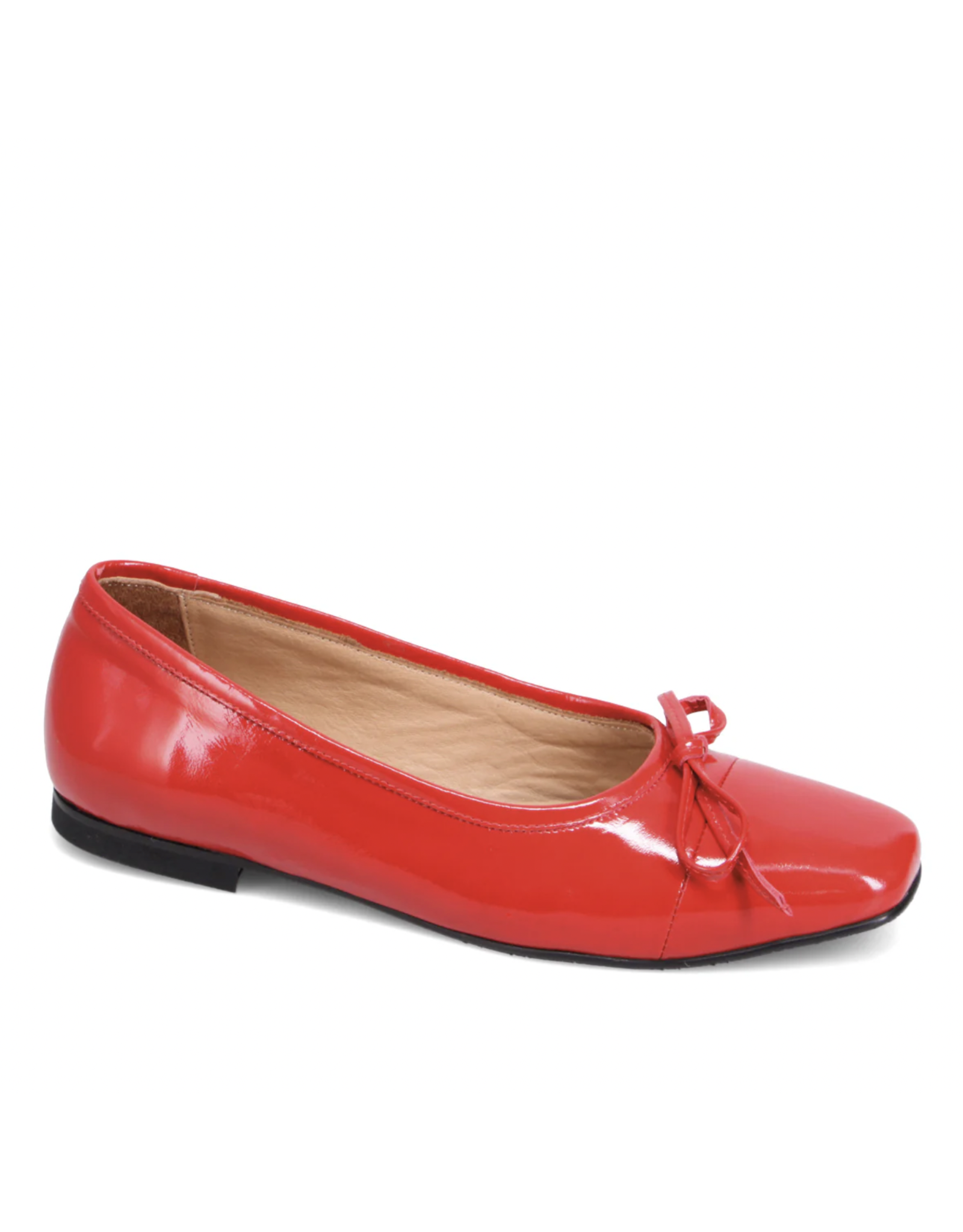 Bueno Bueno - Ezra Flat (Red Patent)