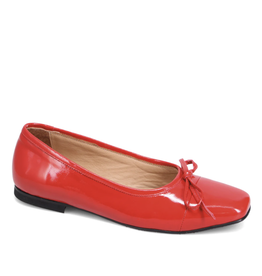 Bueno Bueno - Ezra Flat (Red Patent)