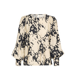 Kaffe Kaffe - Louise Blouse (Black / Graphite)