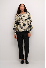 Kaffe Kaffe - Louise Blouse (Black / Graphite)