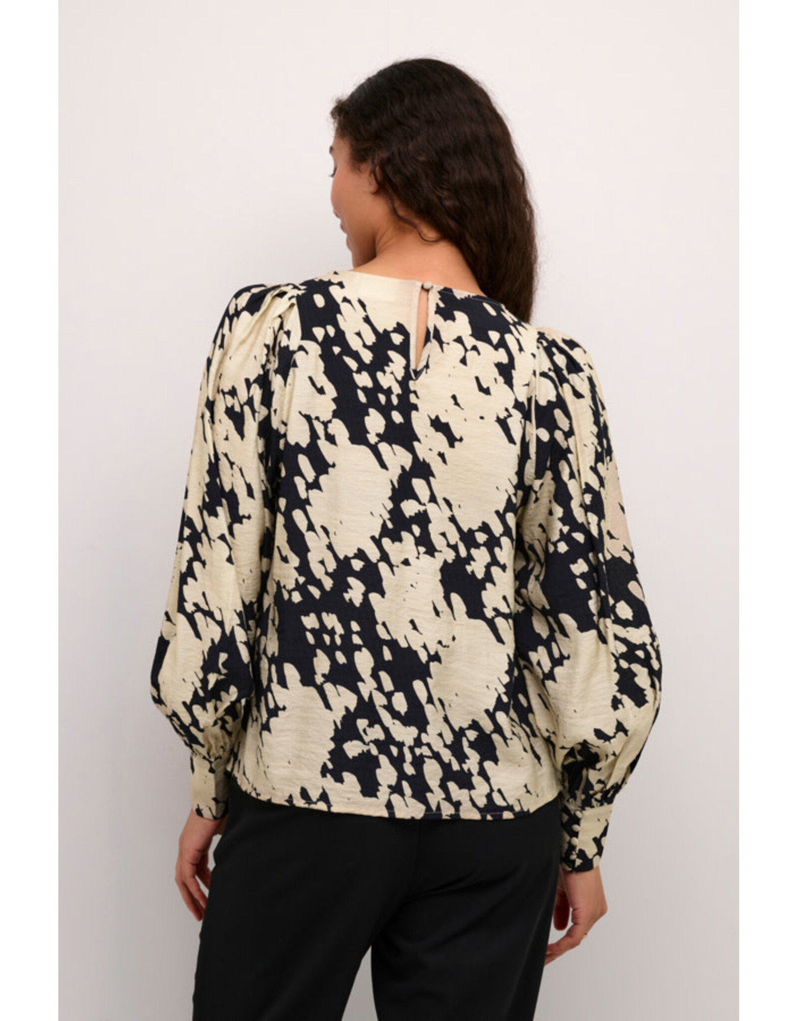 Kaffe Kaffe - Louise Blouse (Black / Graphite)