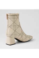 Django and Juliette Django & Juliette - Vian (Cream - Black stitch leather)