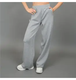 RD Style RD Style - Victoria Pull On Wide Pant  (Mid Grey Heather Melange)