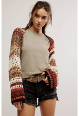 Free people Free People - Gia Crochet Shrug (Sugar and Spice)