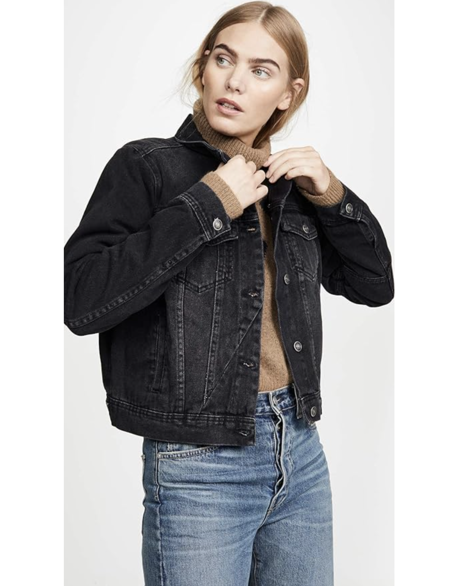 Free people Free People - Rumours Denim Jacket (Black)