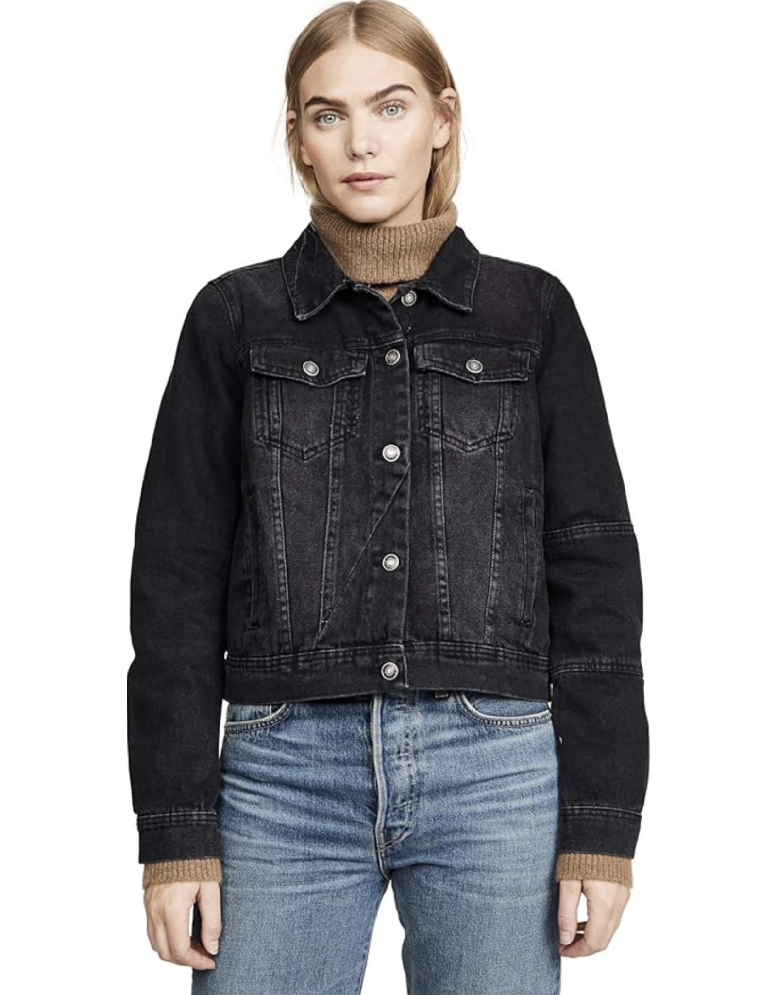 Free people Free People - Rumours Denim Jacket (Black)