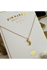 Pika & Bear Pika & Bear - "Dolly " Cowboy Boot Charm Necklace