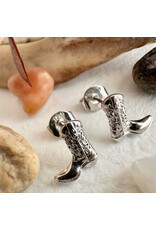 Pika & Bear Pika & Bear - "Dolly" Cowboy Boot Stud Earrings