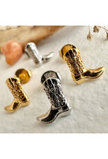Pika & Bear Pika & Bear - "Dolly" Cowboy Boot Stud Earrings