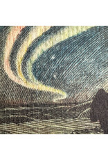 Pika & Bear Pika & Bear - 	 "Boreal" Borealis Night Scene Design Swedish Dishcloth