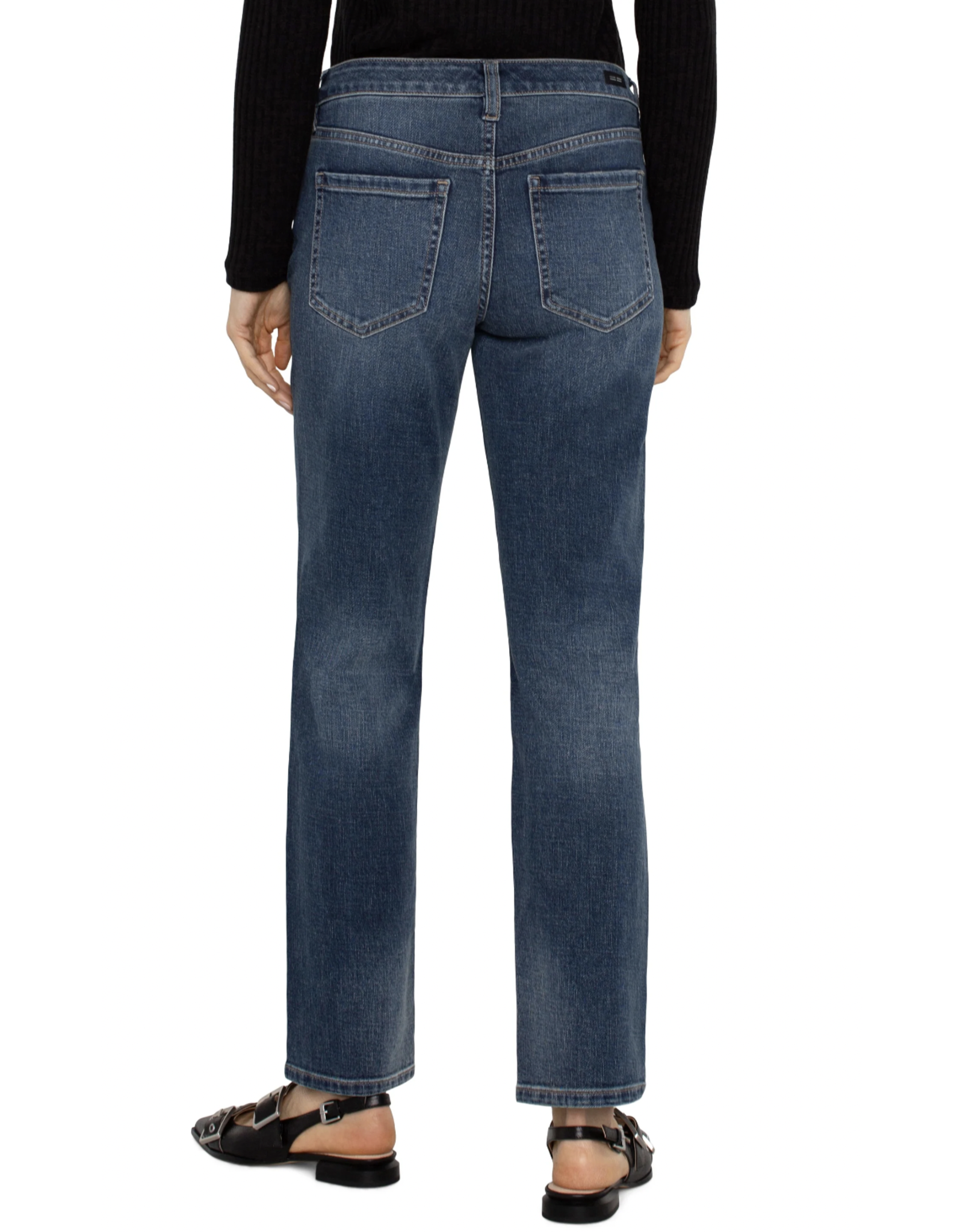 Liverpool Liverpool - Kennedy Crop Straight Jean (Morgan City)