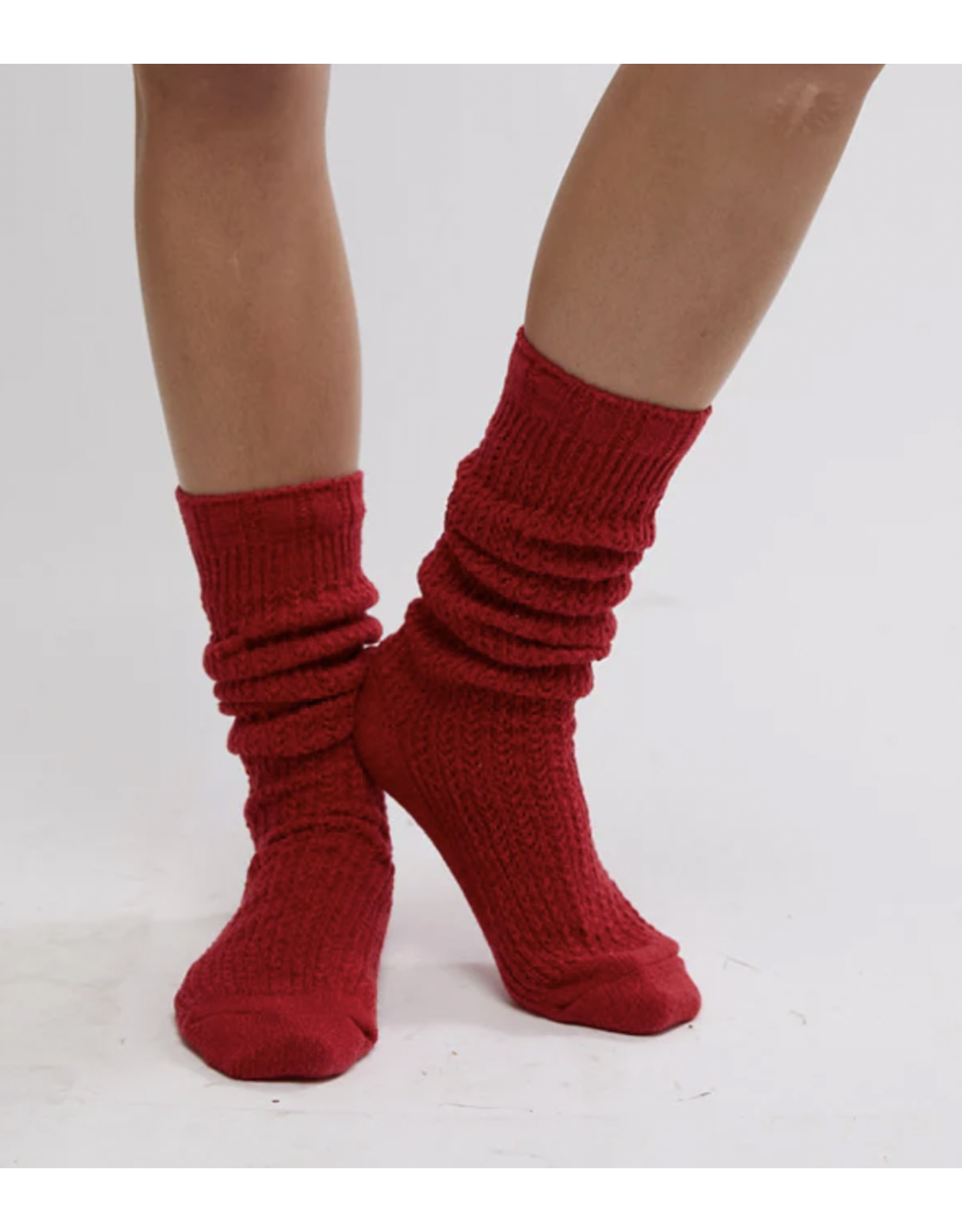 Free people Free People - Staple Slouch Socks (Poppy)