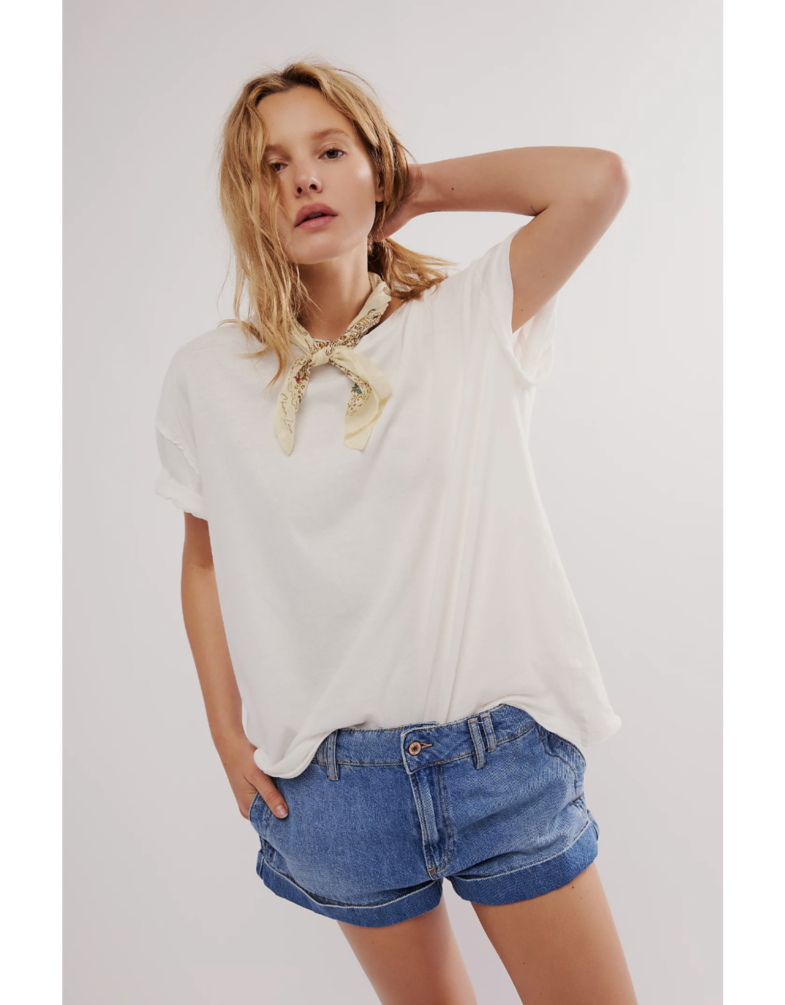 Free people Free People - Nina tee (Ivory)