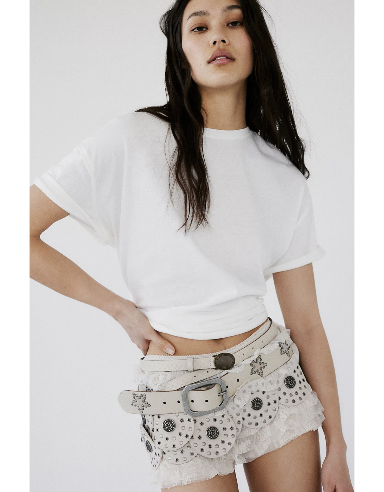 Free people Free People - Nina tee (Ivory)