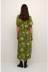 Kaffe Kaffe - Vita Dress (Green Stencil Floral Print)