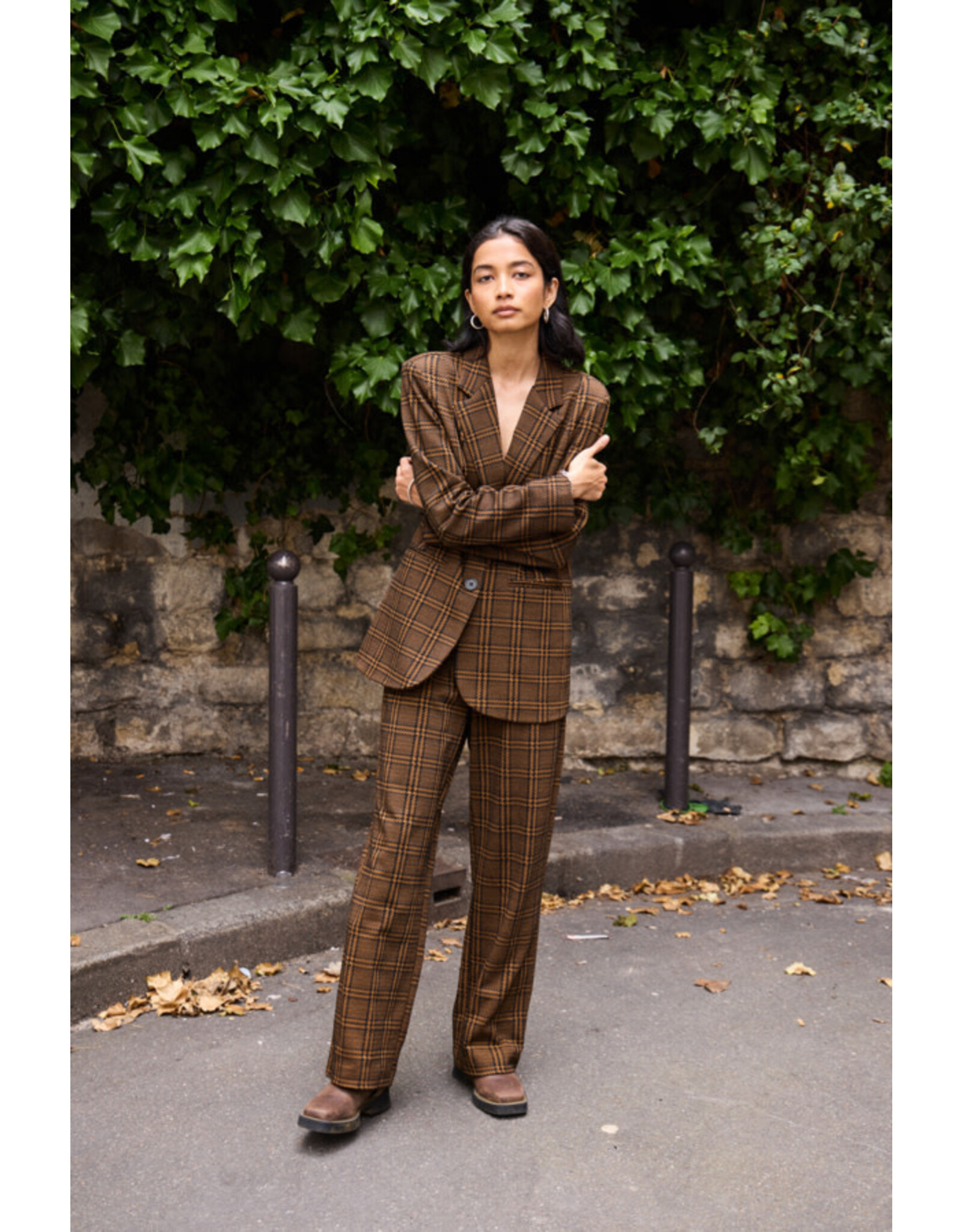 ICHI ICHI - Kate Mosley Trousers (Monk's Robe)