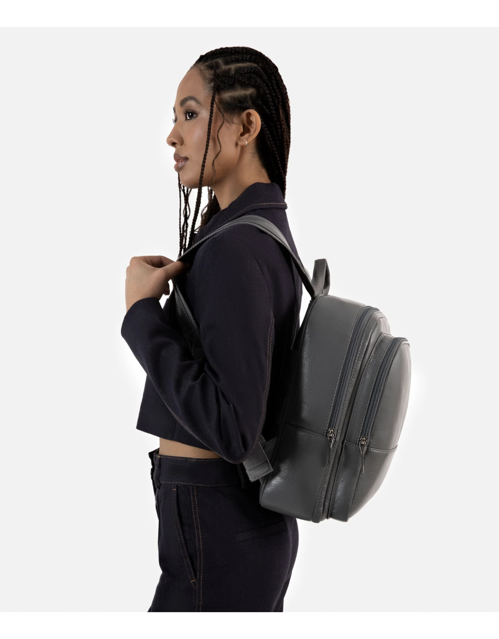 Matt & Nat Matt & Nat - Esme Vegan backpack - Theme  (Black)