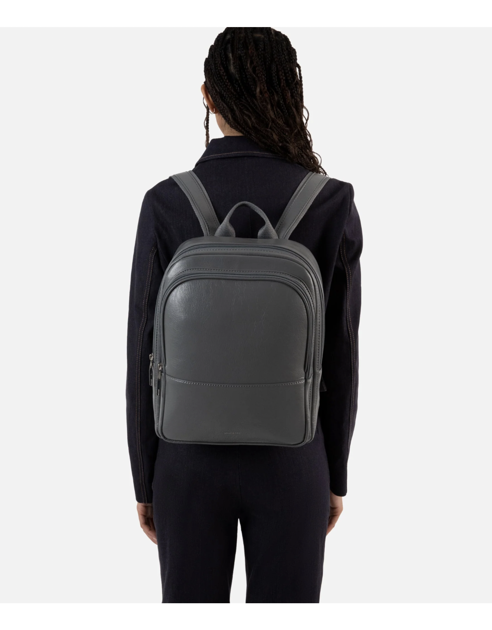 Matt & Nat Matt & Nat - Esme Vegan backpack - Theme  (Black)