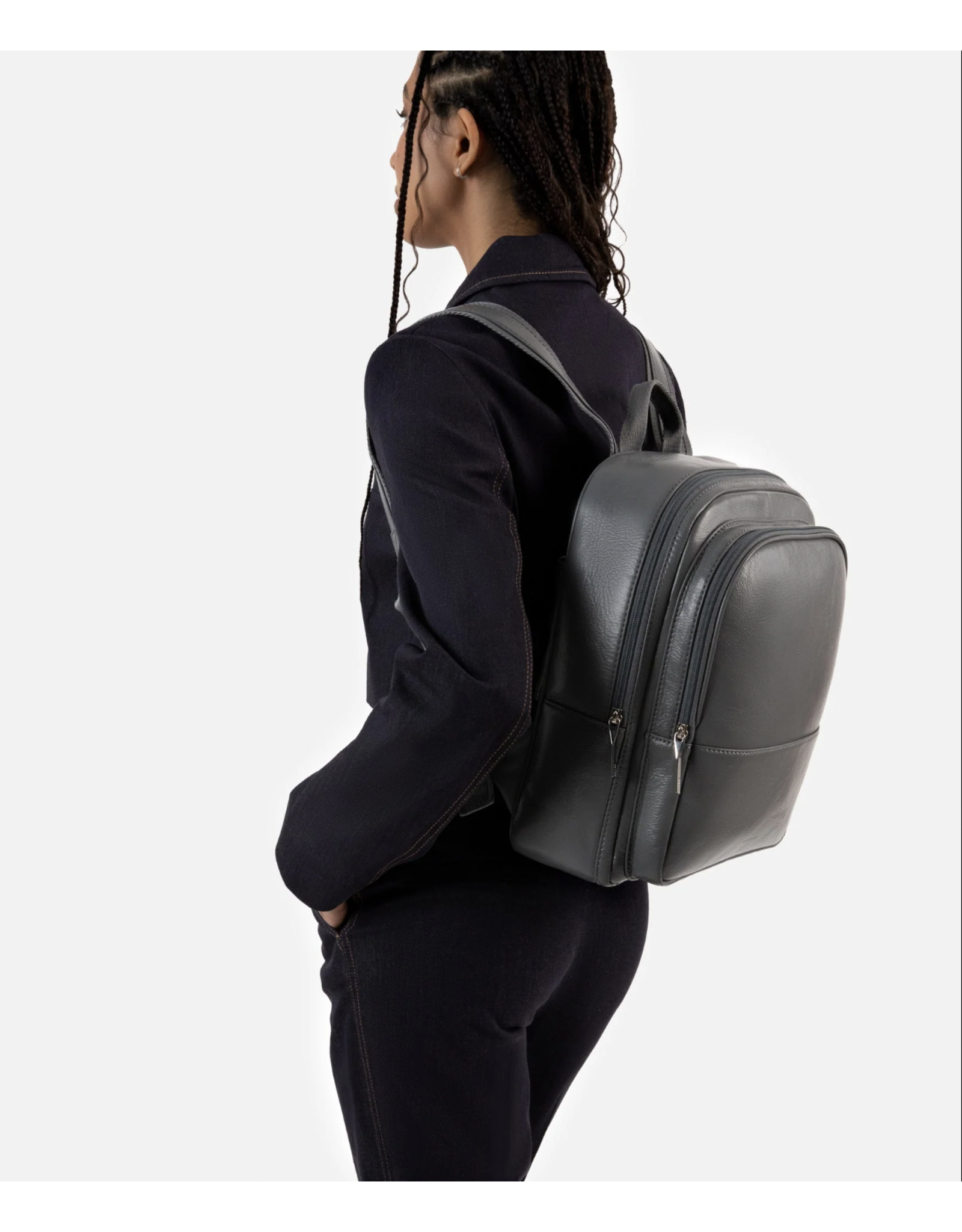 Matt & Nat Matt & Nat - Esme Vegan backpack - Theme  (Black)