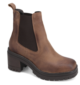 Miz Mooz Miz Mooz - Ritzy Heeled Boot (Hazelnut)