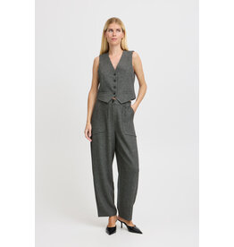 b.young b.young - Etona Waistcoat (Mid Grey)