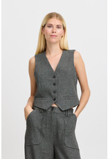 b.young b.young - Etona Waistcoat (Mid Grey)