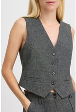 b.young b.young - Etona Waistcoat (Mid Grey)