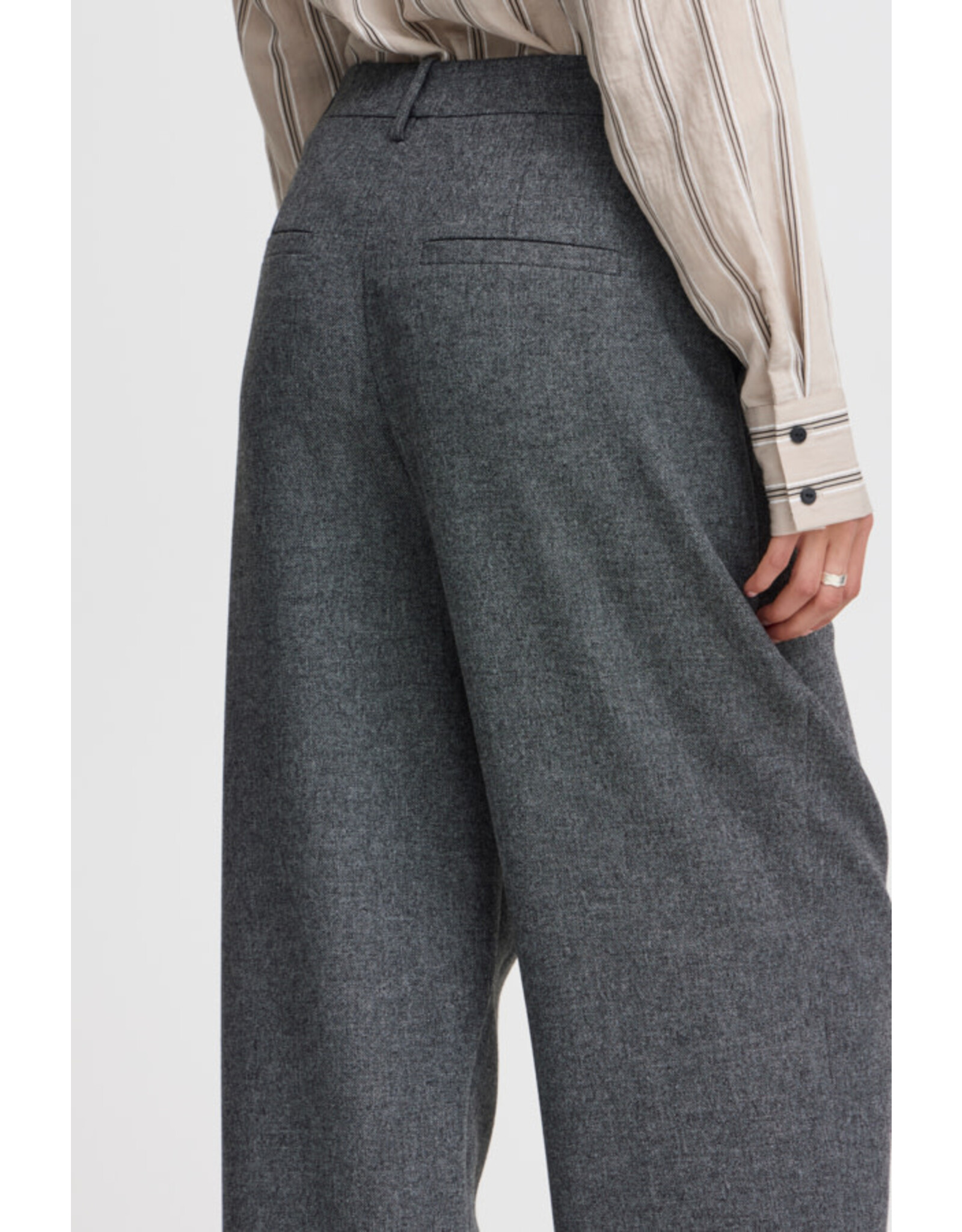 b.young b.Young - Etona Trousers (Mid Grey)