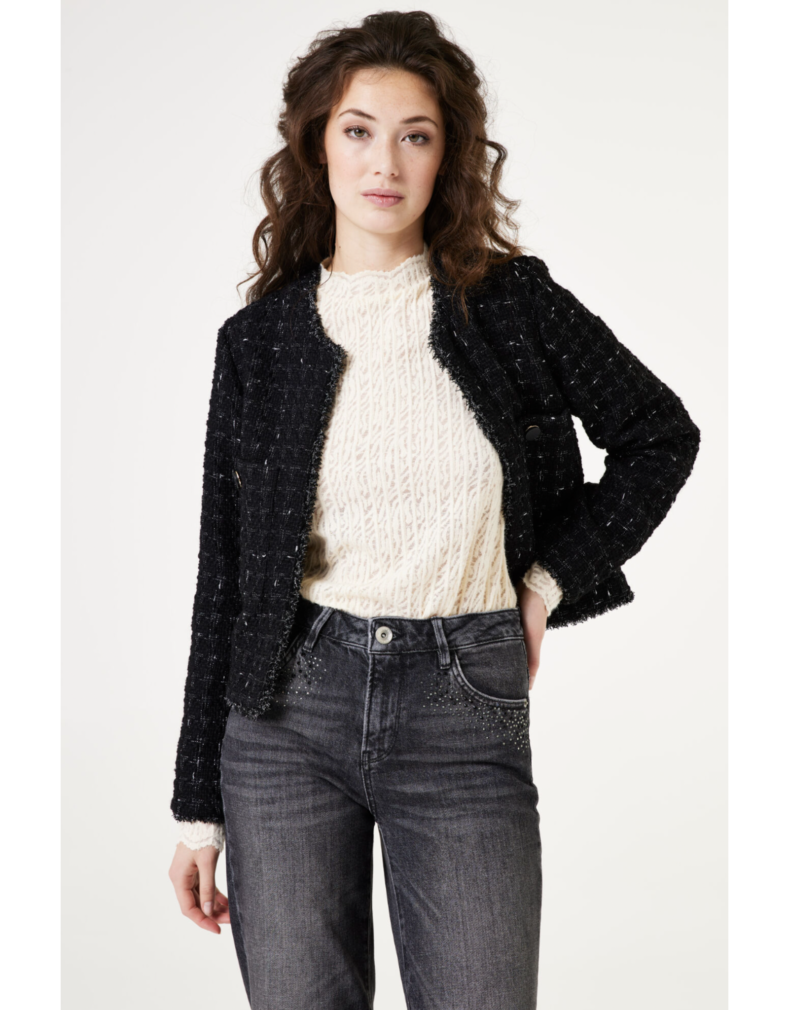 Garcia Garcia - Tweed Jacket (Black)