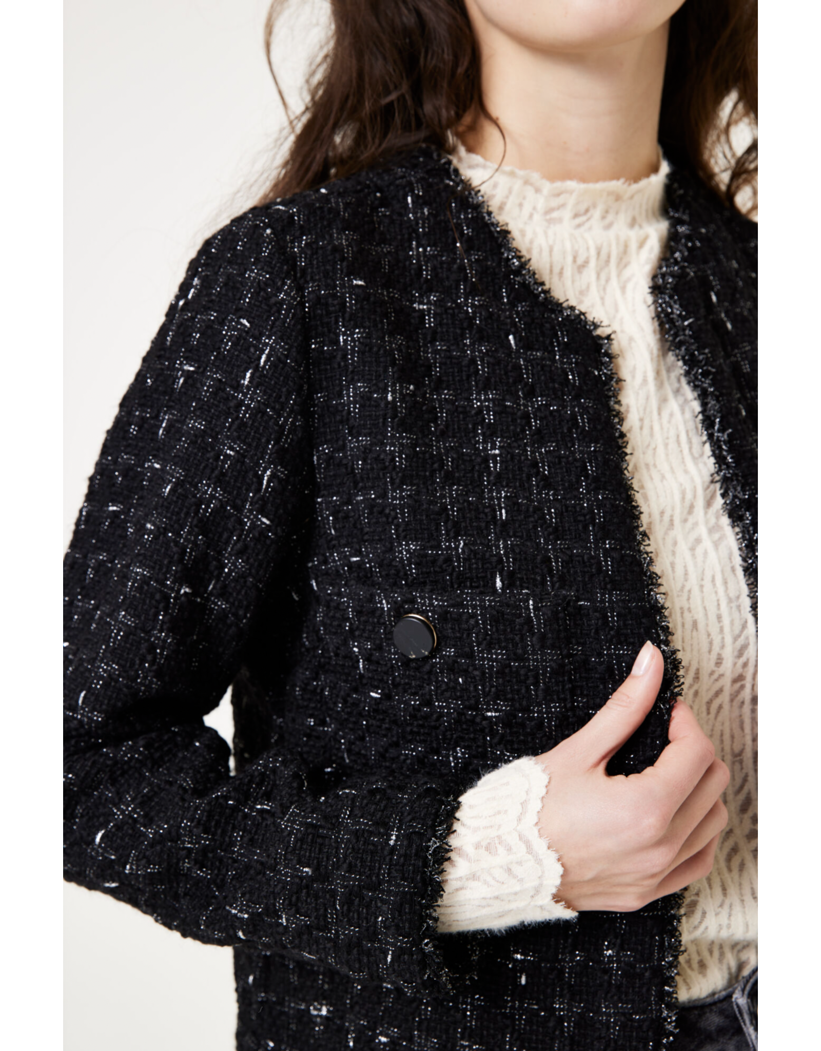 Garcia Garcia - Tweed Jacket (Black)