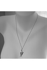 Pika & Bear Pika & Bear - "Snek" Snake Charm on DNA Chain Necklace