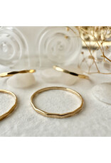 Pika & Bear Pika & Bear - "Henge" Stacking Ring In 14K Gold Fill