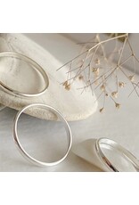 Pika & Bear Pika & Bear - Jane Tiny Plain Ring in Sterling Silver