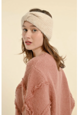 Molly Bracken Molly Bracken - Heathered Knit Headband (Ecru)