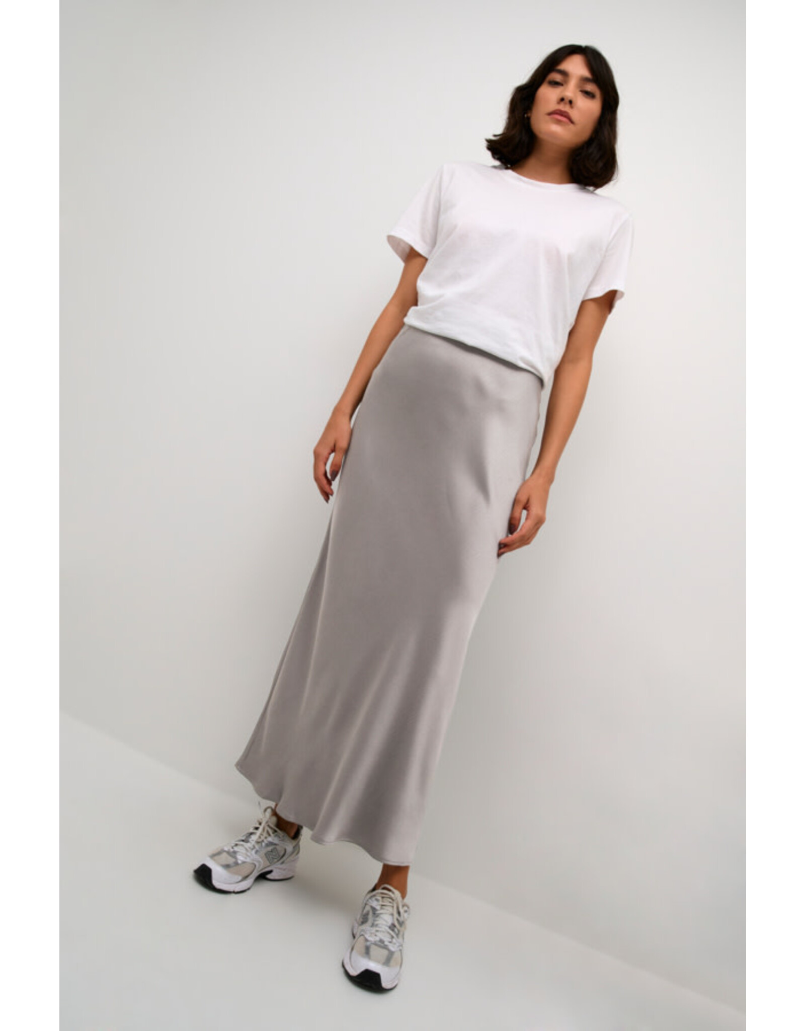 Kaffe Kaffe - Lotte Skirt (Steeple Gray)