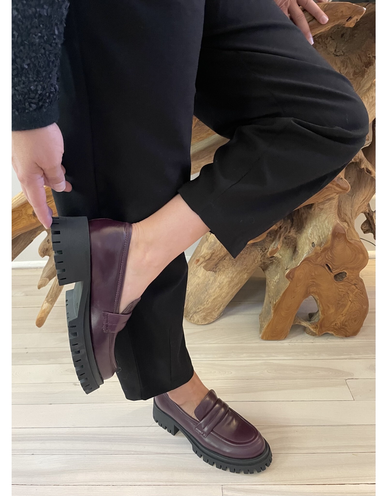 Ateliers Ateliers - Kurt Lug Sole Loafer (Bordo)