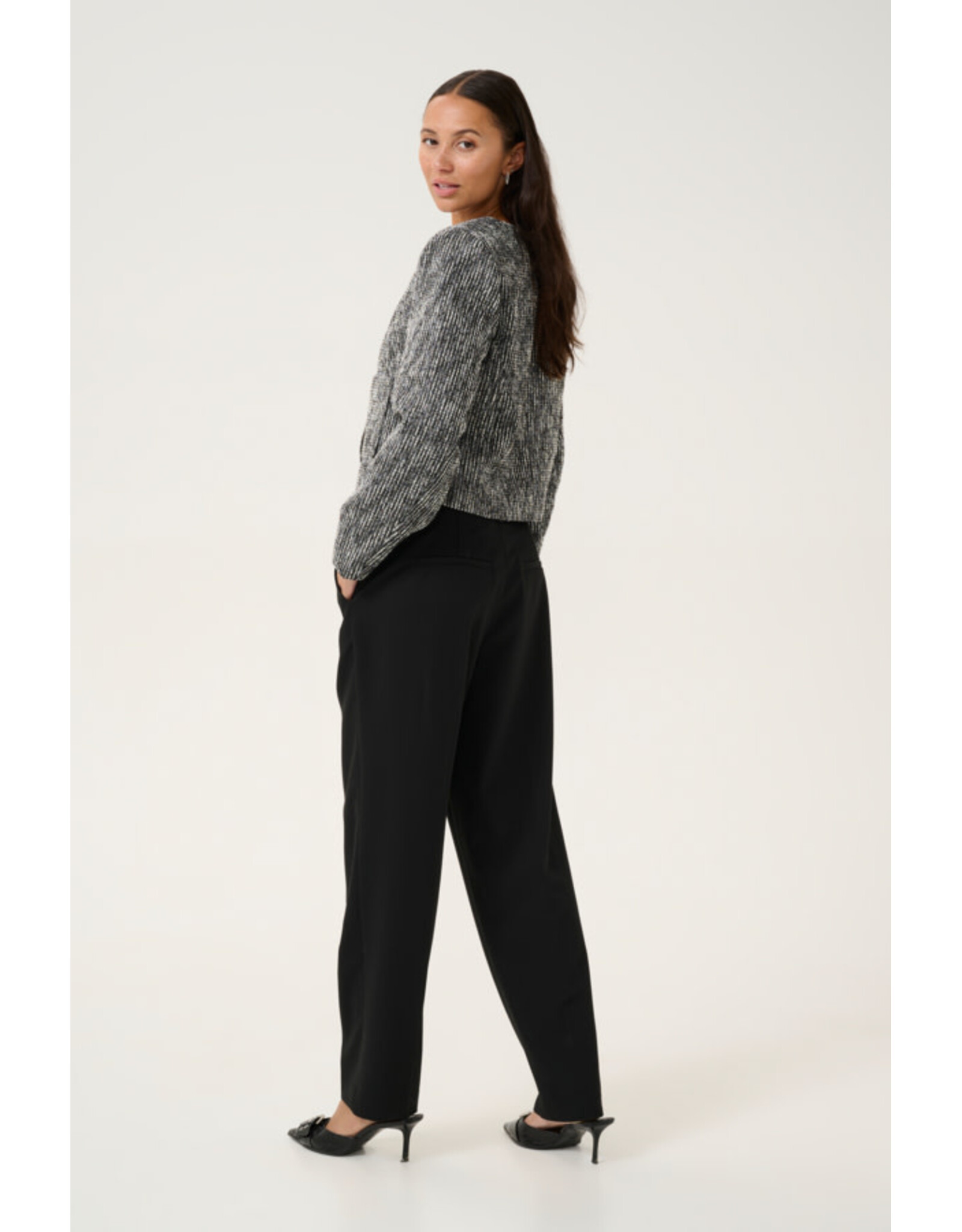 Kaffe Kaffe - Minella Blazer (Black / White)