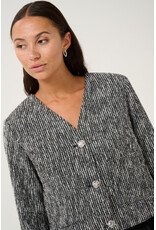 Kaffe Kaffe - Minella Blazer (Black / White)