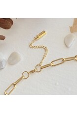 Pika & Bear Pika & Bear - Montmartre Paperclip Chain Necklace