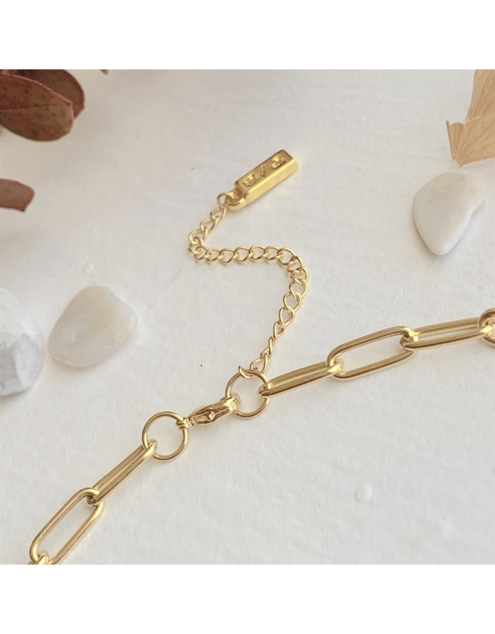 Pika & Bear Pika & Bear - Montmartre Paperclip Chain Necklace
