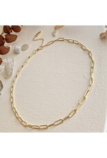 Pika & Bear Pika & Bear - Montmartre Paperclip Chain Necklace