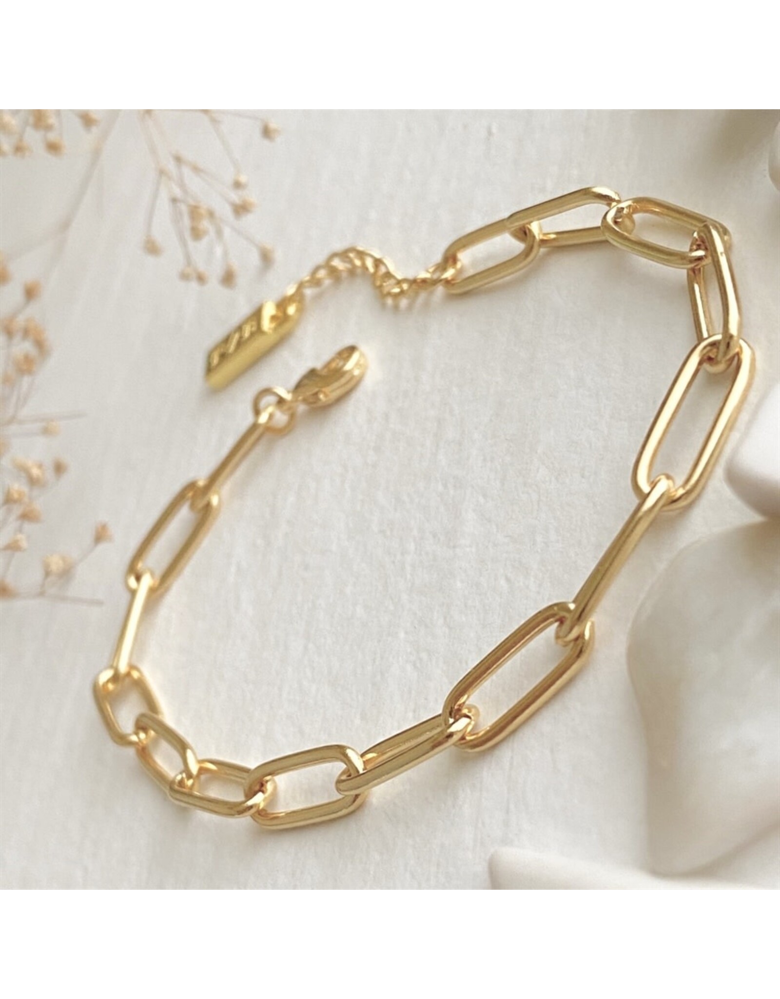Pika & Bear Pika & Bear - Montmartre Paperclip Chain Bracelet