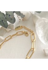 Pika & Bear Pika & Bear - Montmartre Paperclip Chain Bracelet
