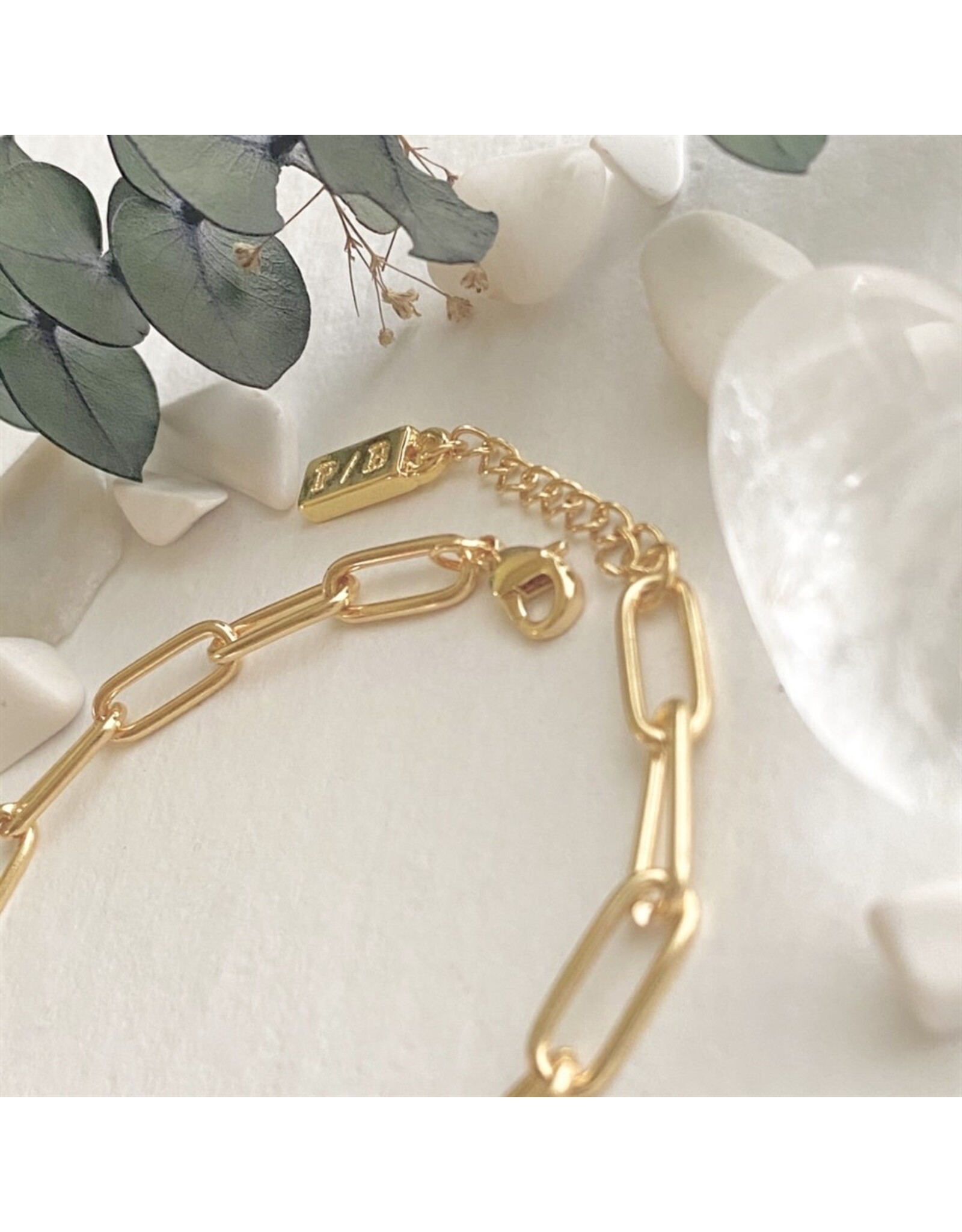 Pika & Bear Pika & Bear - Montmartre Paperclip Chain Bracelet