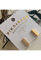 Pika & Bear Pika & Bear - Monolith Minimalistic Stud Earrings